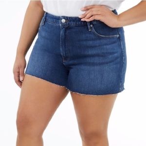 NEW Good American Cut Off Shorts